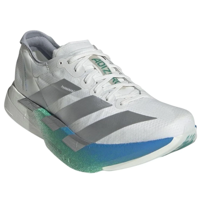 adidas Adizero Adios Pro 4 Crystal White Matte Silver Glory Green (JR6354)