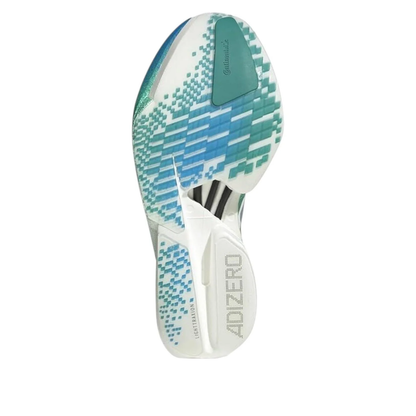 adidas Adizero Adios Pro 4 Crystal White Matte Silver Glory Green (JR6354)