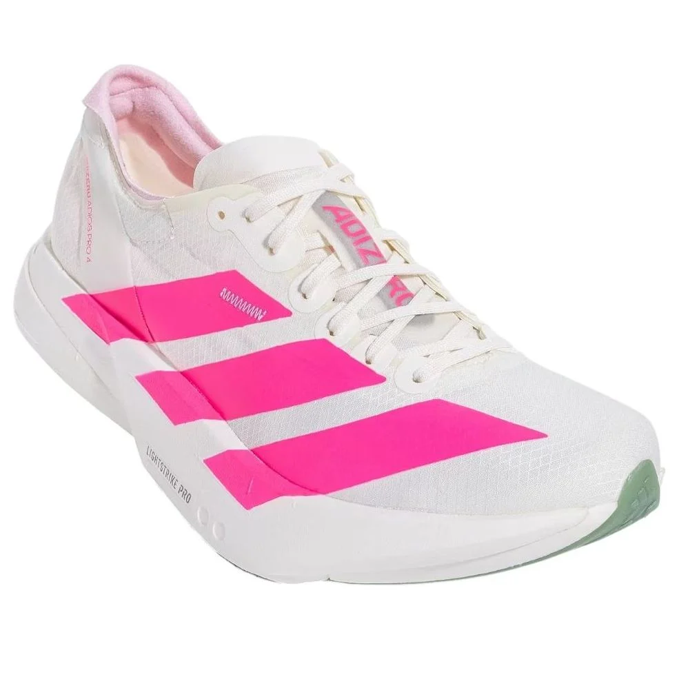 adidas Adizero Adios Pro 4 White Collegiate Purple (JS1833)
