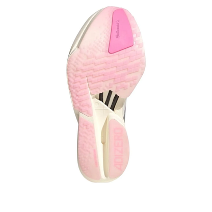 adidas Adizero Adios Pro 4 White Silver Metallic Clear Pink (JQ4446)