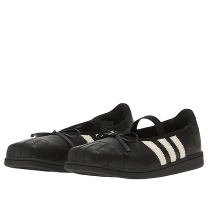 (WMNS) adidas x Jennie Superstar Square Ballet "Black White" LB3787