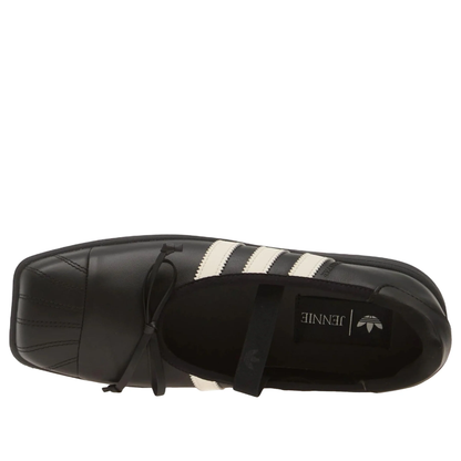 (WMNS) adidas x Jennie Superstar Square Ballet "Black White" LB3787