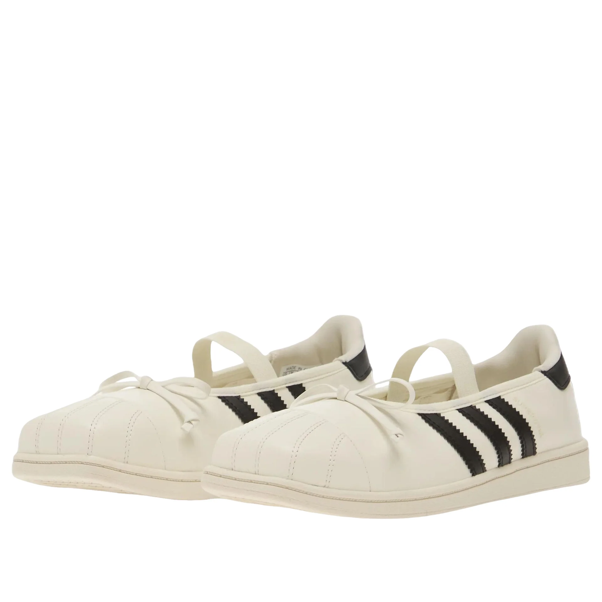 (WMNS) adidas x Jennie Superstar Square Ballet "White Black" LB3786