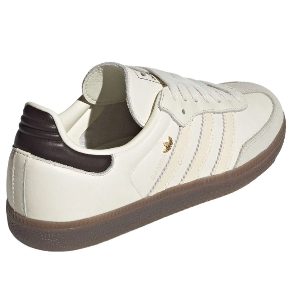 adidas Samba Women's Beige Black Gum (IH6628)