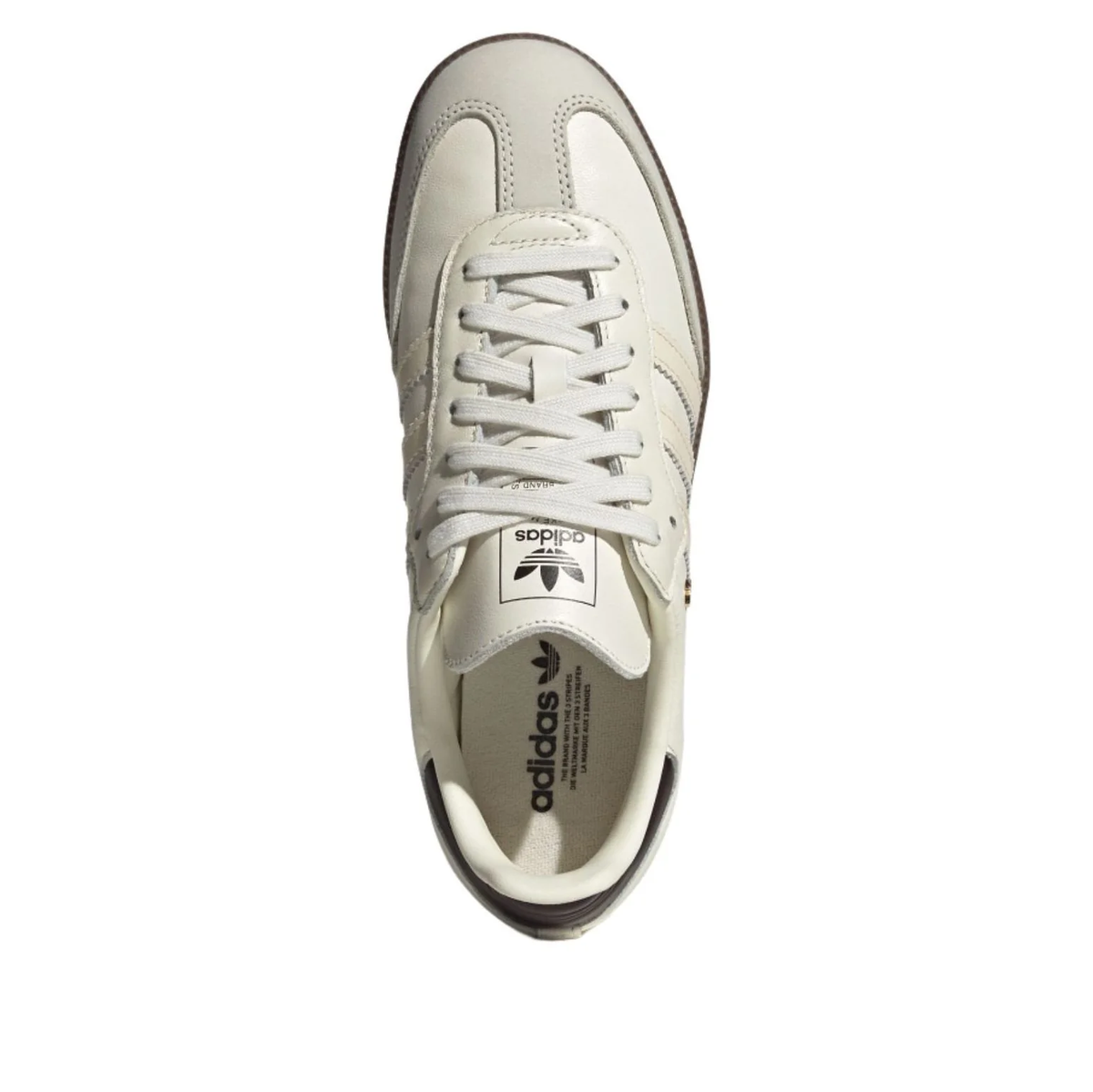 adidas Samba Women's Beige Black Gum (IH6628)