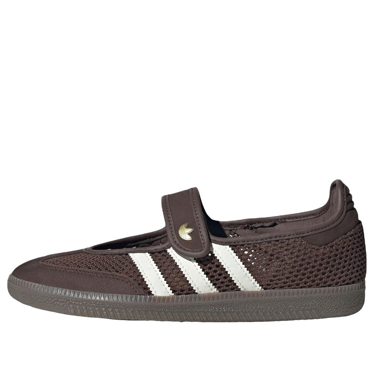 (WMNS) adidas Samba Jane "Brown Off White Gold Metallic" LA6829