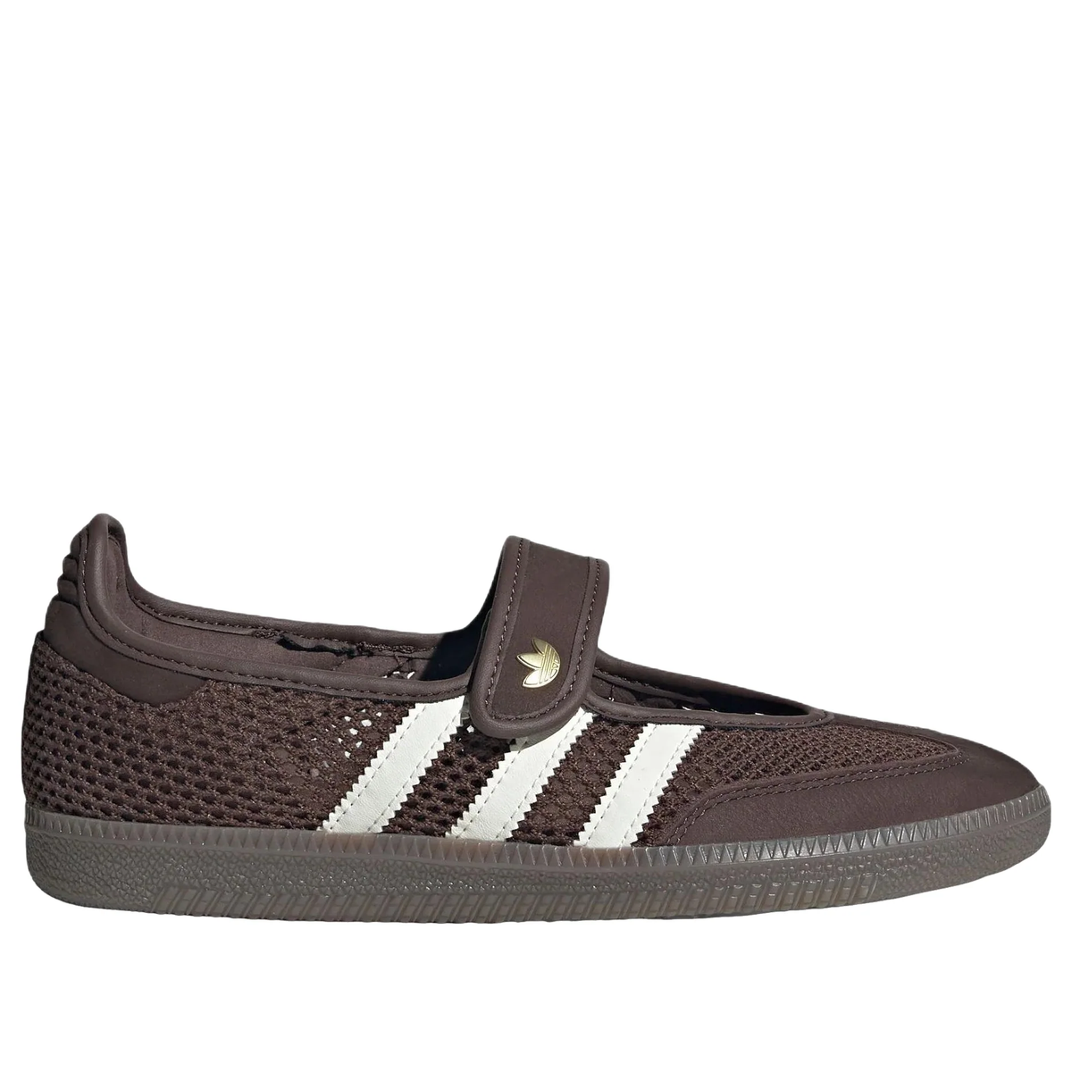 (WMNS) adidas Samba Jane "Brown Off White Gold Metallic" LA6829
