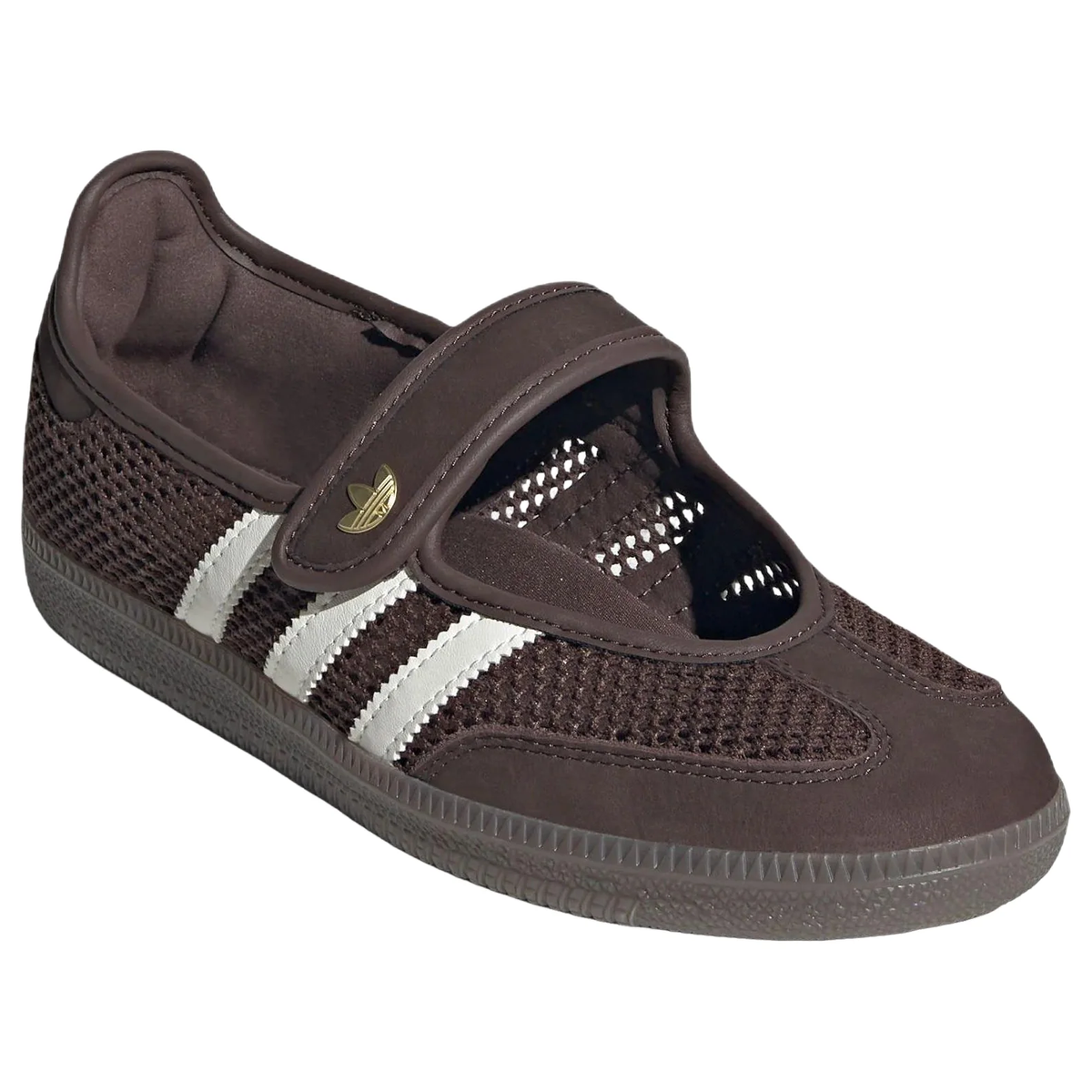 (WMNS) adidas Samba Jane "Brown Off White Gold Metallic" LA6829