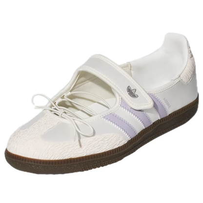 (WMNS) adidas Samba Jane "Chalk White Silver Dawn" LB8627