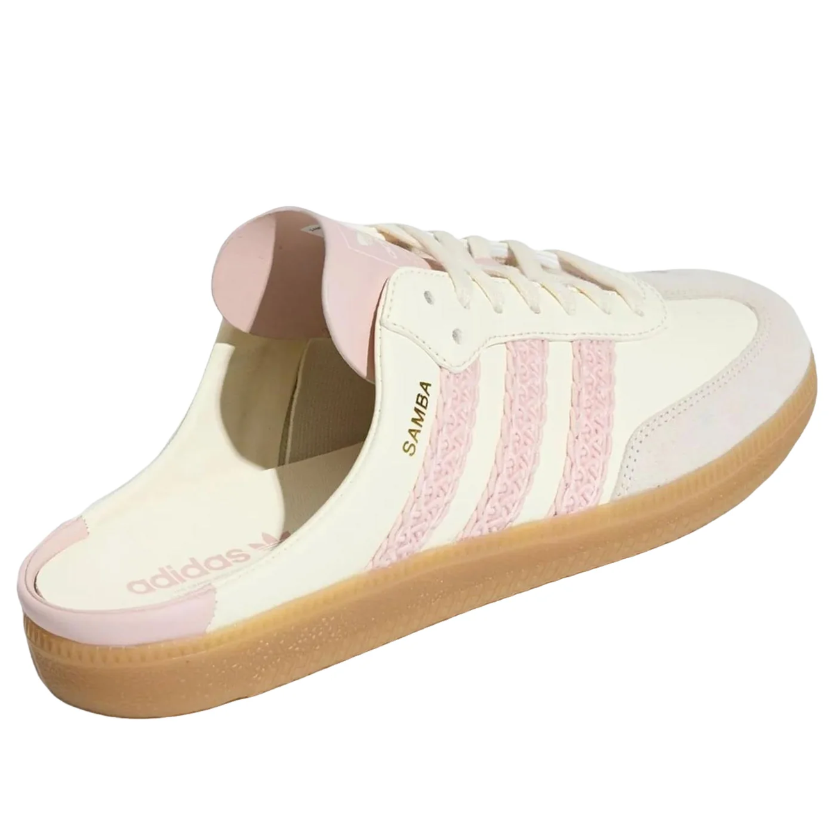 adidas Samba Mule Women's Beige Pink (HP5052)