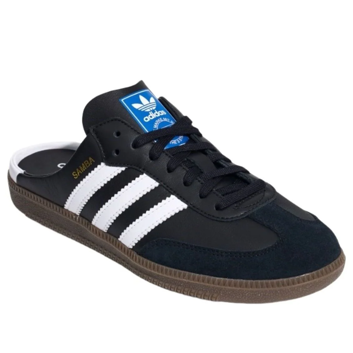 (WMNS) adidas Samba Mules "Black White" LB3815