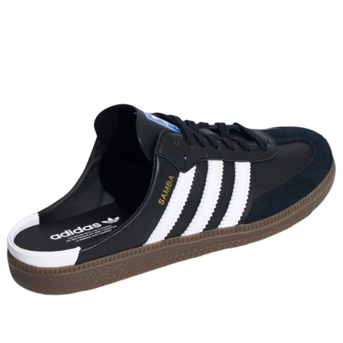 (WMNS) adidas Samba Mules "Black White" LB3815