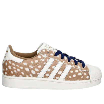 adidas Superstar II Brown Desert Dark Blue Sneakers (KJ4642)