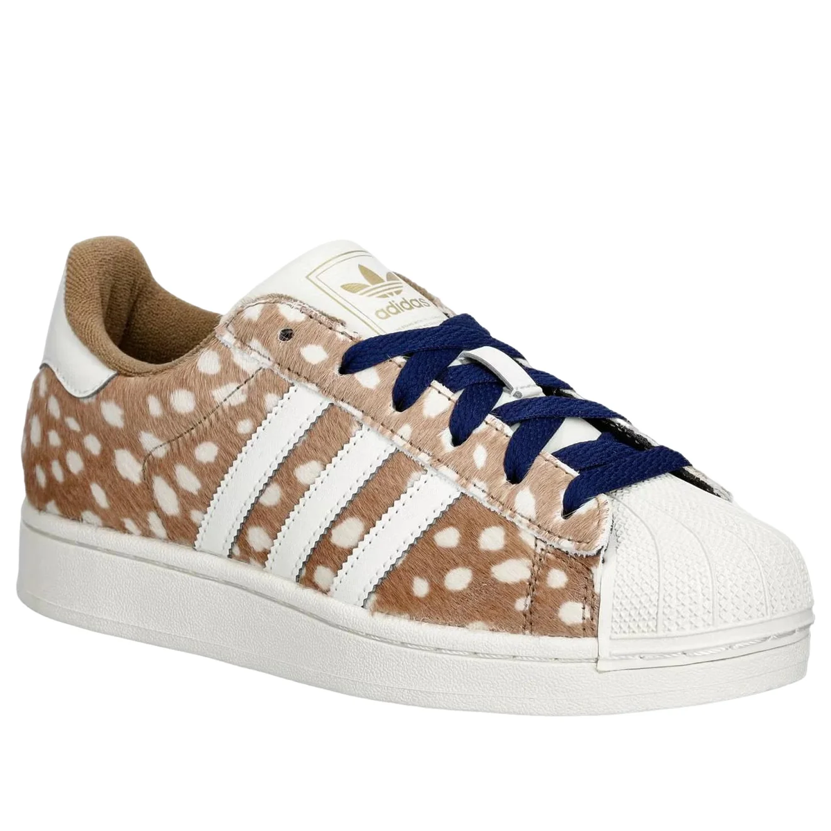 adidas Superstar II Brown Desert Dark Blue Sneakers (KJ4642)