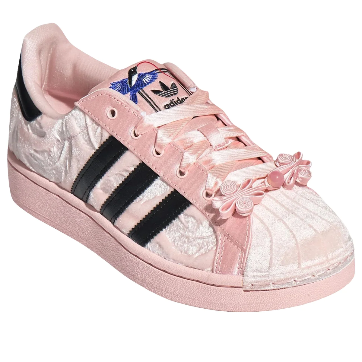 (WMNS) adidas Superstar II "Sandy Pink Black" LA3808