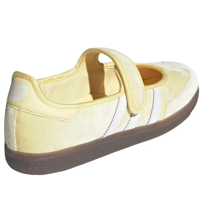 adidas x Care Bears Samba Jane Women's Shoes Almost Yellow White (KK2600)