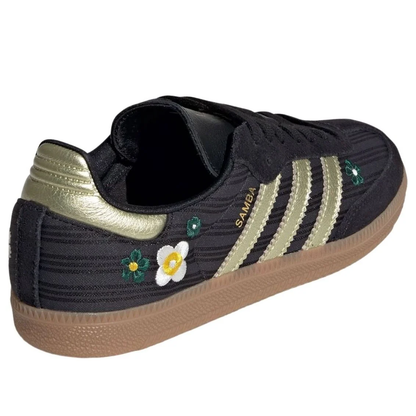 adidas x Liberty London Samba Women's Black Gold (IH1331)