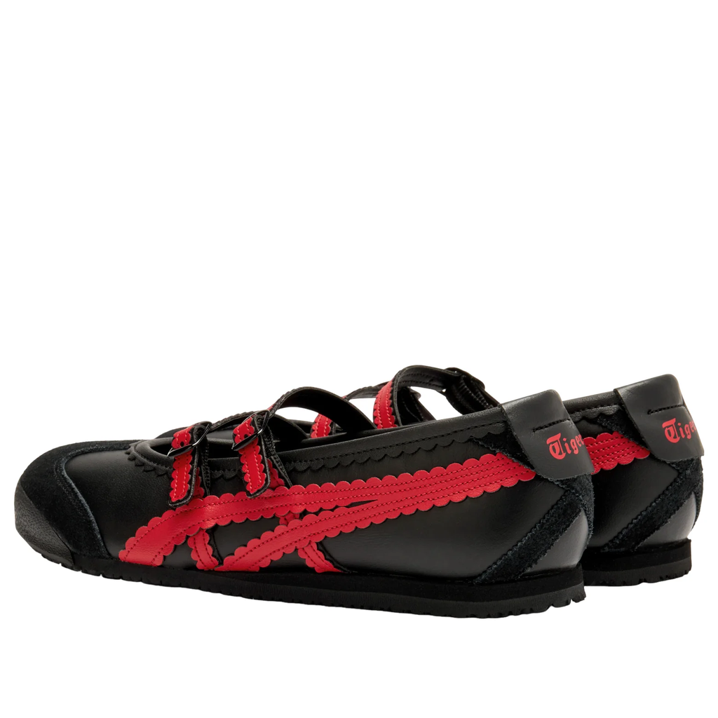 (WMNS) Onitsuka Tiger Mexico 66 TGRS "Black Classic Red" (1182A678-002)