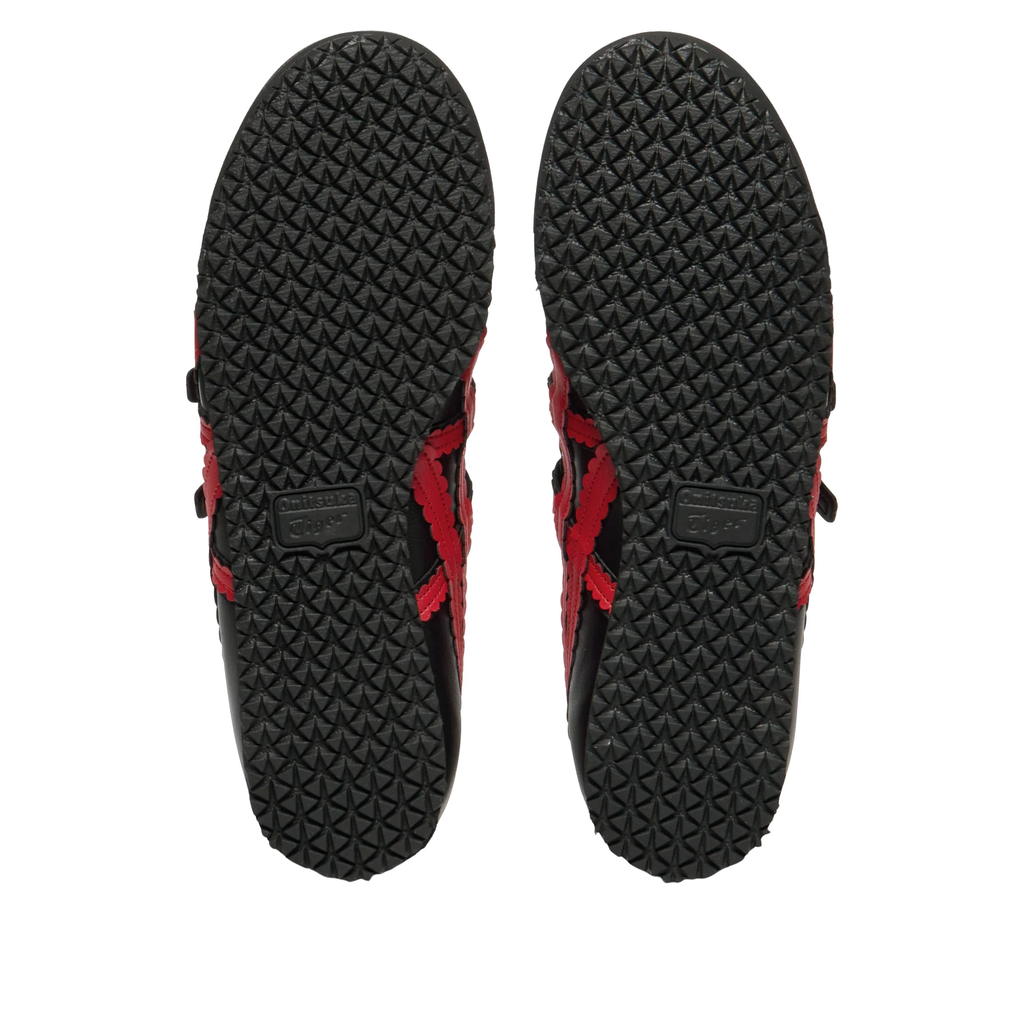 (WMNS) Onitsuka Tiger Mexico 66 TGRS "Black Classic Red" (1182A678-002)