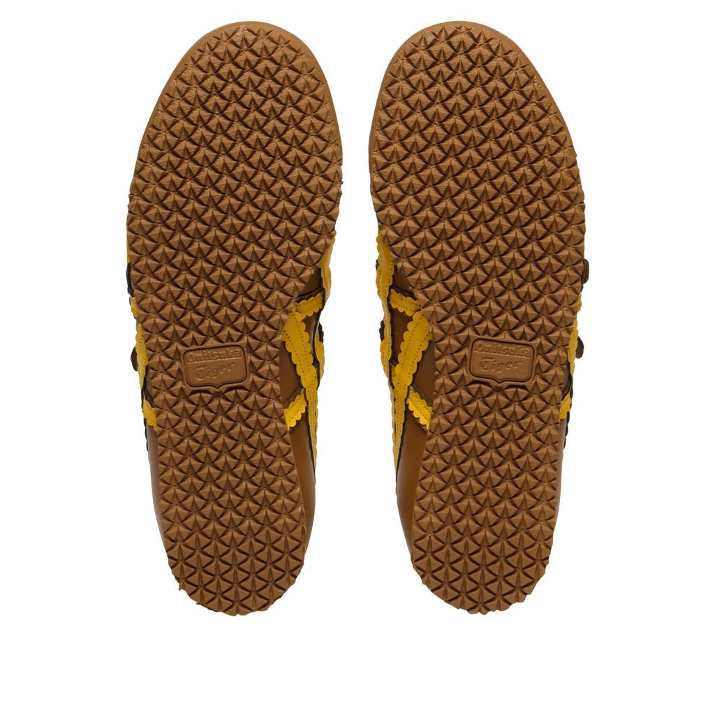 (WMNS) Onitsuka Tiger Mexico 66 TGRS "Brown Sunflower Yellow" (1182A678-201)