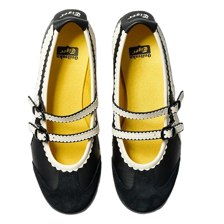 (WMNS) Onitsuka Tiger Mexico 66 Tigress "Black Cream" (1182A678-001)